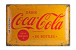 Blechschild "Coca Cola Logo" - Gelb - 60 x 40cm